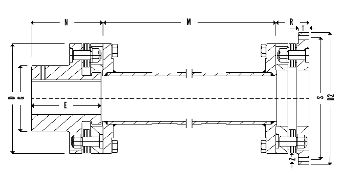  Flexilink Coupling Type 13 Diagram
